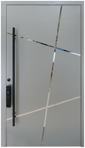 Aluminum door